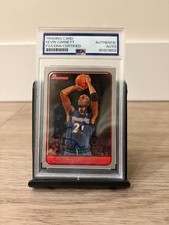 Kevin Garnett Signed 2006-07 Bowman #50 /400 PSA DNA Auto Timberwolves picture