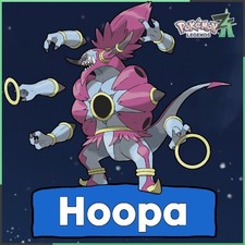 Hoopa Unbound Form Lv. 80 Non Shiny 6IV Legendary Pokemon ZA Pokémon Legends Z-A picture
