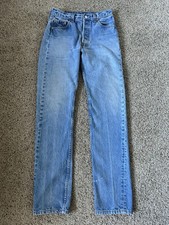Vintage 90’s Levi’s 501 Men’s 29x32 Denim Jeans AUG 1998 Button Fly Straight Fit picture