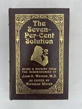 THE SEVEN-PER-CENT SOLUTION Easton Press MEYER Signed 1st Edition  picture