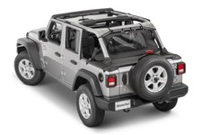 MasterTop Tonneau/Cargo Cover For 2018-2024 Jeep Wrangler 4 Door Black Diamond picture