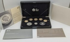 2016 Royal Mint UK Silver Proof 8x Coin Commemorative Set in Case with COA picture