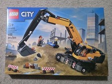 LEGO 60420 City Yellow Construction Excavator picture