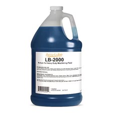 Accu-Lube Lb2000 Cutting Fluid, Lb-2000, Synthetic, 1 Gal, Jug, Blue picture