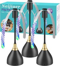 2/3/4PCS Fly Fans for Tables, Fly Repellent Fan Indoor Outdoor for Picnic, Party picture