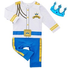 Baby Boys Prince Charming Costumes Outfits Jumpsuit for Newborn Infant Mediev... picture
