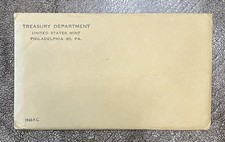1960 US Mint Proof Coins Set Envelopes - First Grade Quality - (NO COINS) picture