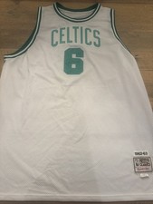 VTG Mitchell & Ness  1962-1963 Nba Boston Celtics, Bill Russell #6 Men’s 4XL picture