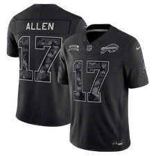 Josh Allen #17 Buffalo Bills  2026 Salute to Service Stitched Limited Jersey picture