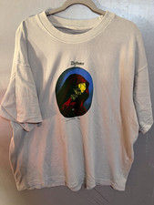 Deftones Dia De Los Deftones Men’s Graphic Skull Tee Garment Dyed XL Heavy White picture