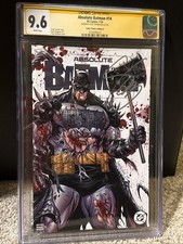 Absolute Batman #14 CGC 9.6 Auto Scott Snyder Battle Damage, Kirkham Cover picture