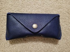 Portland Leather Goods Sunglasses Case cobalt brand new PLG picture
