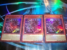 3x Lord of the Heavenly Prison 1st Edition Ultra Rare CH02-EN021 Yu-Gi-Oh picture