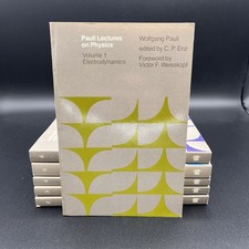 Pauli Lectures on Physics Set of 6 Books (SB) Published by MIT - Science Text picture