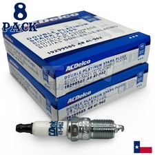 2009 Pontiac G8 6.2L ACDelco Double Platinum Spark Plugs - 8 Pack picture