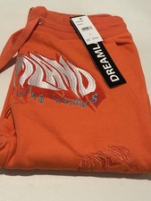 Dreamland Embroidered Salmon Sweatpants Size Medium MSRP $78.00 NWT picture