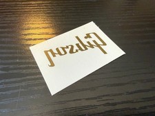 NOS Gibson Gold Original Waterslide Decal picture