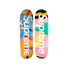 Supreme Alessandro Mendini Skateboard Deck Set 2 SS16 Blue Pink picture
