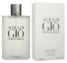 ACQUA DI GIO BY GIORGIO ARMANI Eau De Toilette 6.7OZ 200 ML BRAND NEW SEALED BOX picture
