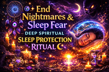 🧿✨ End Nightmares & Sleep Fear – Deep Spiritual Sleep Protection Ritual 🌙 picture
