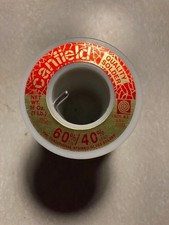 1 lb Spool of Canfield 60 40 Solder for Stained Glass, etc. picture