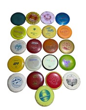 HUGE Lot of (21) disc golf discs Innova Discraft & More With Bag picture