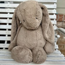 Jellycat Really Big Bashful Beige Bunny Plush Toy 28” Good Condition picture