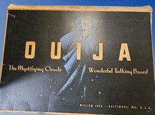 Vintage 1939 William Fuld Ouija Board 22x15 Planchette Original Box Baltimore picture