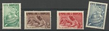 Albania Albanien Albanie 1951 MiNr 510- 513 MNH** International Children Day picture
