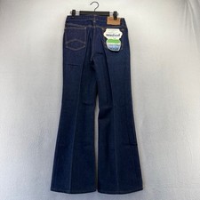 Vintage Texwood Jeans Mens 32x32 FIT 28x29 Blue Flared Denim Deadstock Wide Leg picture