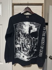 Rare Vintage Gustave Dore “In The Midst Of Lions” Band Jesus Tee Shirt picture