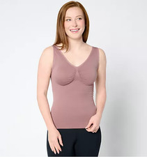 Anybody Women's Bra Sz S Intimates CupLift Comfort Tank Rose Taupe A639400 picture