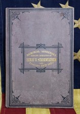 💥1876 Antiquarian Congressional Memorial Addresses Henry H. Starkweather Book picture