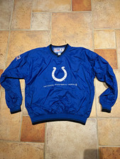 Vintage Logo Athletic Indianapolis Colts NFL Pullover Jacket Windbreaker Large picture