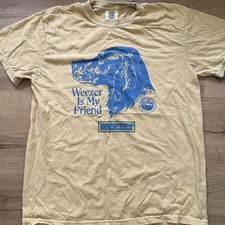 90s Weezer Rock Band Tour 2023 Graphic Basic T shirt Retro Style S-5XL picture