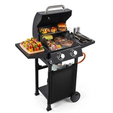 [ SALE ] Garvee 2-Burner Propane Gas Grill – 16,000 BTU - US STOCK picture