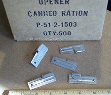 500 P51 Can Opener Shelby Case for Scout Mess Camping Survival Military Prepper picture