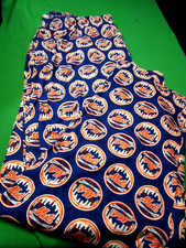 NWT ZUBAZ MLB NEW YORK METS MENS LOUNGE PANTS ALL OVER LOGO SIZE 2XL picture