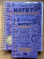 Math 7 by Shawn Sabouri - Spiral Bound - GOOD picture