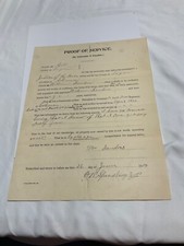 CIVIL WAR VETERAN PROOF OF CSA SERVICE COLEMAN CAV MO. ARKANSAS LOGAN CTY 1914 picture