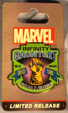 New HTF Rare RunDisney Disneyland Avengers 2015 Inaugural Infinity Gauntlet Pin picture