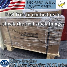 New Sealed AB 20AD8P0A0AYNNNC0 PowerFlex 70 AC Drive 8A at 5Hp 20A AB picture