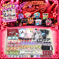 [IN HAND]  ATEEZ MIGHTEEZ Rock The Stage POP-UP Official Plush doll + Gift picture