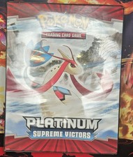 Pokémon Platinum Supreme Victors Milotic Arcanine Ultra PRO Binder 2009 Vintage picture