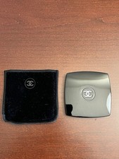 Chanel Double Facette Compact Mirror with Velvet Pouch *New w/o Box picture