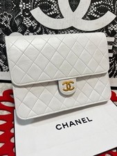 AS-IS CHANEL Coco Mark Matelasse Lambskin Push Lock Chain Shoulder Bag JAPAN 102 picture