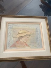 VTG EDNA HIBEL Hand-Painted 