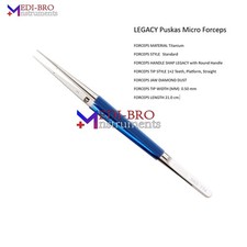 Scanlan Legacy Puskas Titanium Micro Forceps 21cm 1x2 Teeth picture
