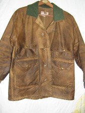 filson tin cloth packer coat style 61 size 38 picture