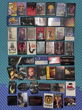 Large Lot Of 50 TV And Movie Pinback Buttons Mostly 90s Batman Jurassic Park ++ picture